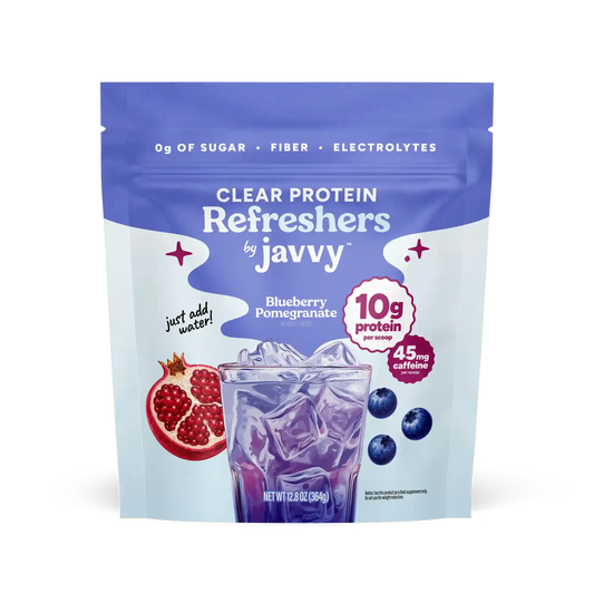 Blueberry Pomegranate Protein Refresher