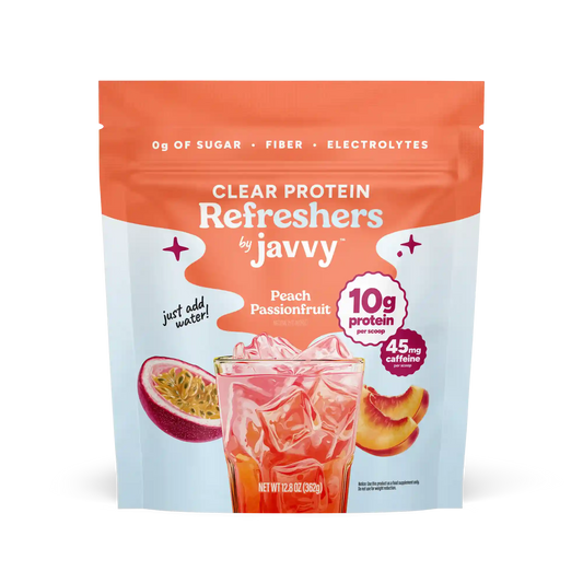 Peach Passionfruit Protein Refresher